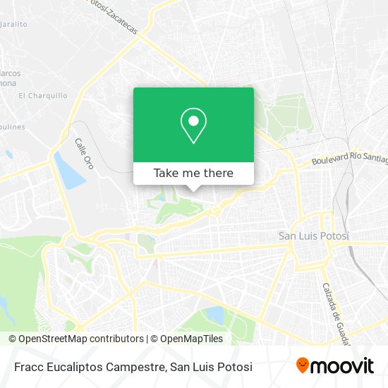 Fracc Eucaliptos Campestre map