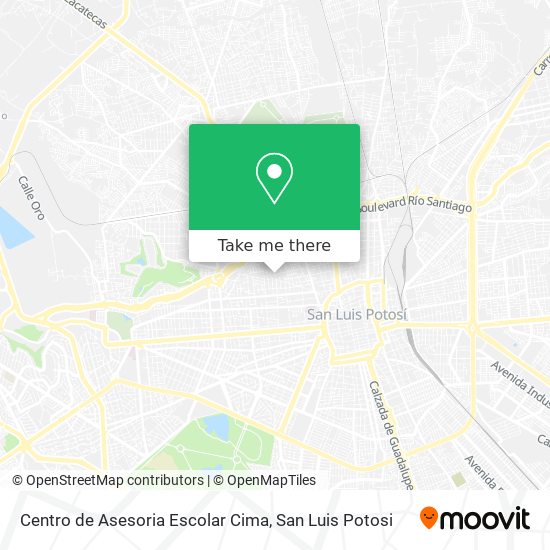 Centro de Asesoria Escolar Cima map
