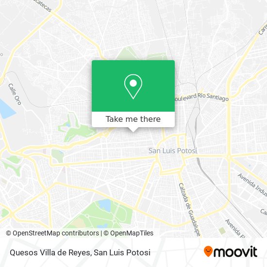Mapa de Quesos Villa de Reyes