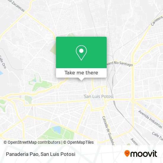 Mapa de Panaderia Pao