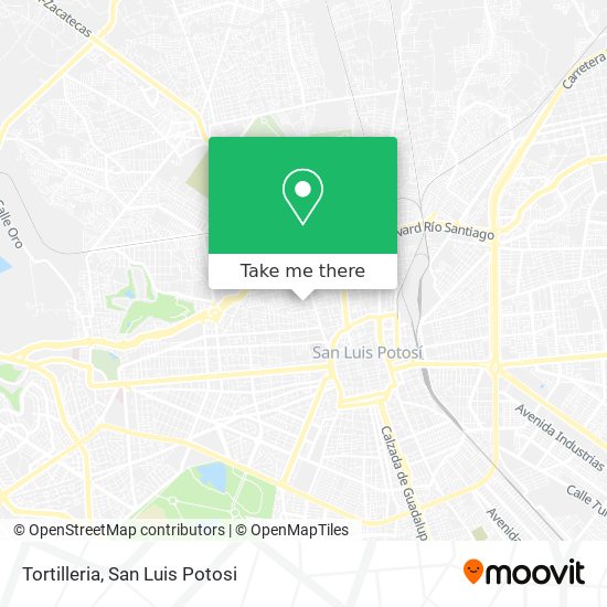 Mapa de Tortilleria