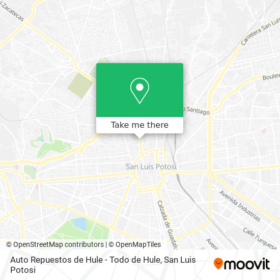 Auto Repuestos de Hule - Todo de Hule map