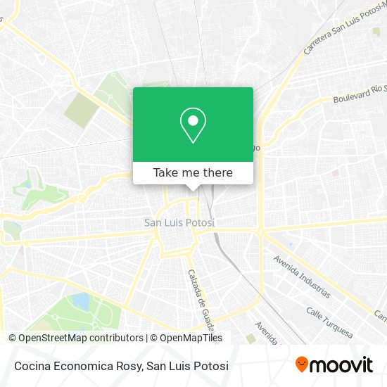 Cocina Economica Rosy map