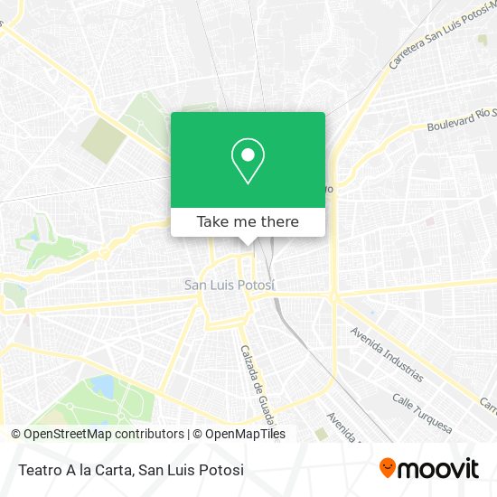 Mapa de Teatro A la Carta