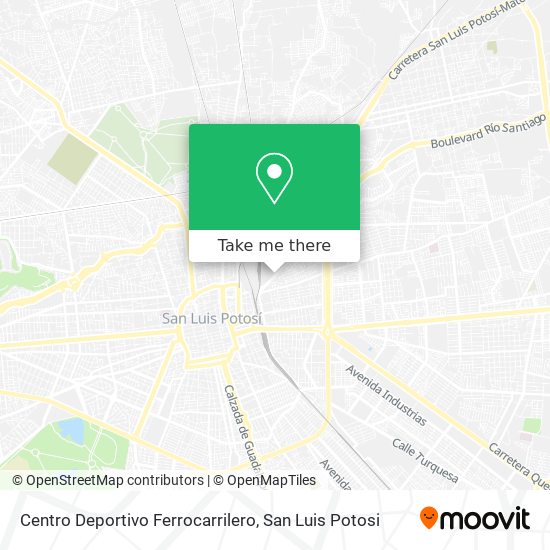 Centro Deportivo Ferrocarrilero map