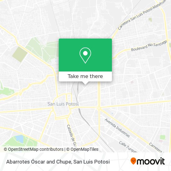 Mapa de Abarrotes Óscar and Chupe