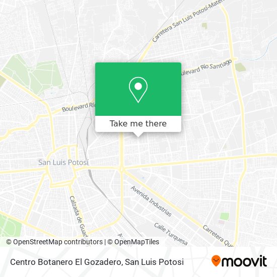 Centro Botanero El Gozadero map