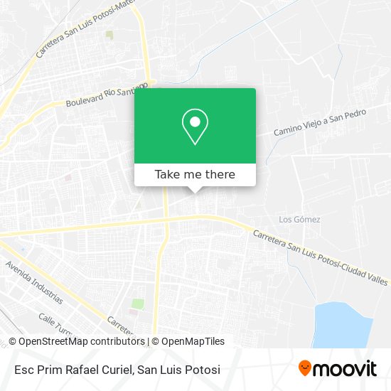 Esc Prim Rafael Curiel map