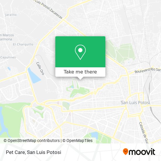 Mapa de Pet Care