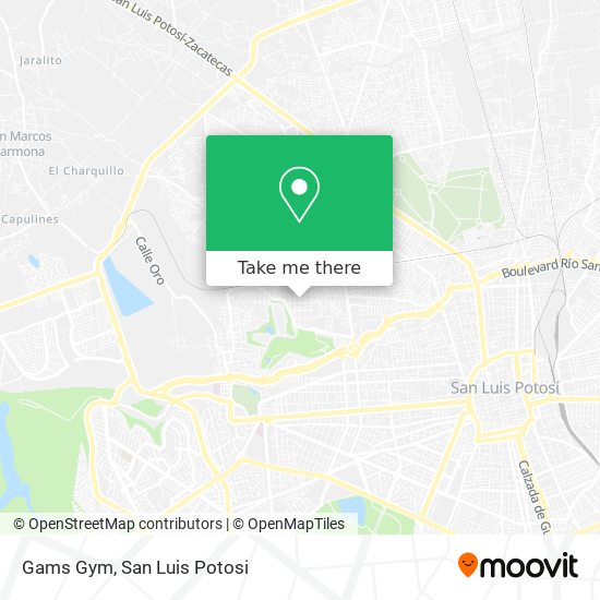 Gams Gym map