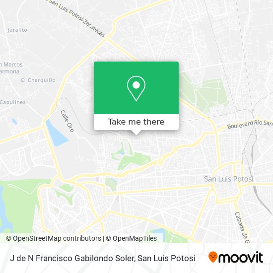 Mapa de J de N Francisco Gabilondo Soler
