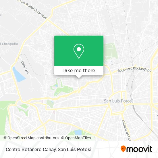 Centro Botanero Canay map
