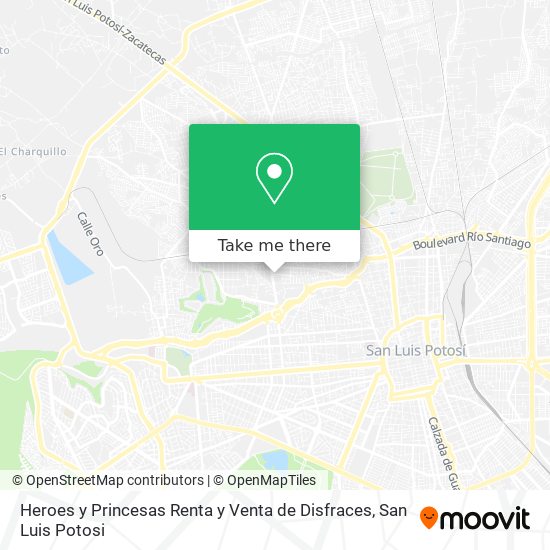 Heroes y Princesas Renta y Venta de Disfraces map