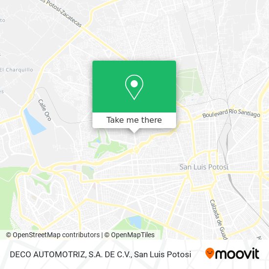 Mapa de DECO AUTOMOTRIZ, S.A. DE C.V.