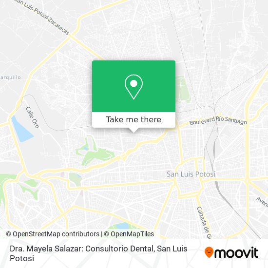 Dra. Mayela Salazar: Consultorio Dental map
