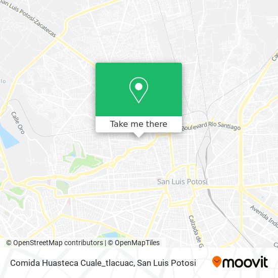 Mapa de Comida Huasteca Cuale_tlacuac