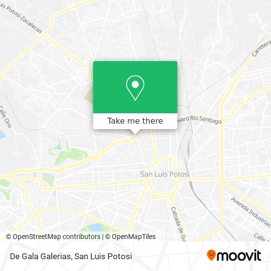 De Gala Galerias map