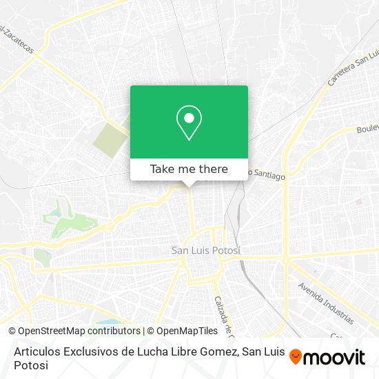 Mapa de Articulos Exclusivos de Lucha Libre Gomez