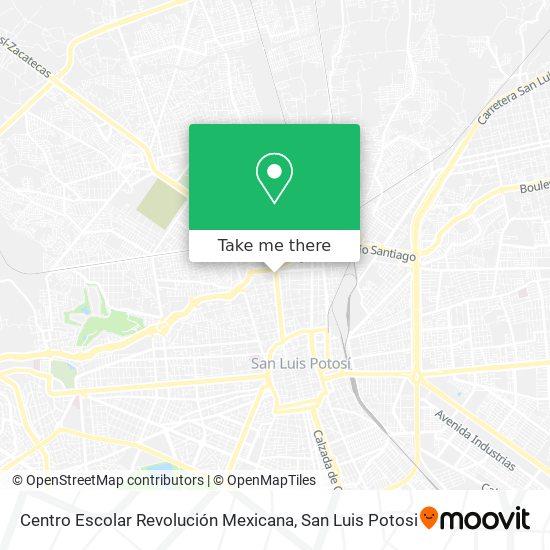 Mapa de Centro Escolar Revolución Mexicana