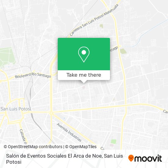 Salón de Eventos Sociales El Arca de Noe map