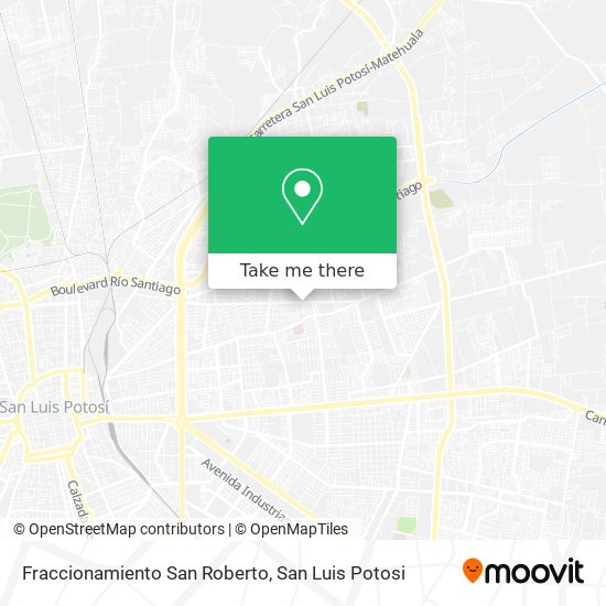 Fraccionamiento San Roberto map