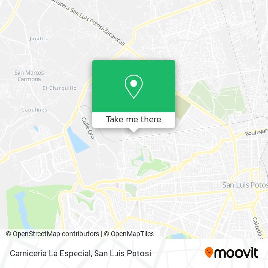 Carniceria La Especial map