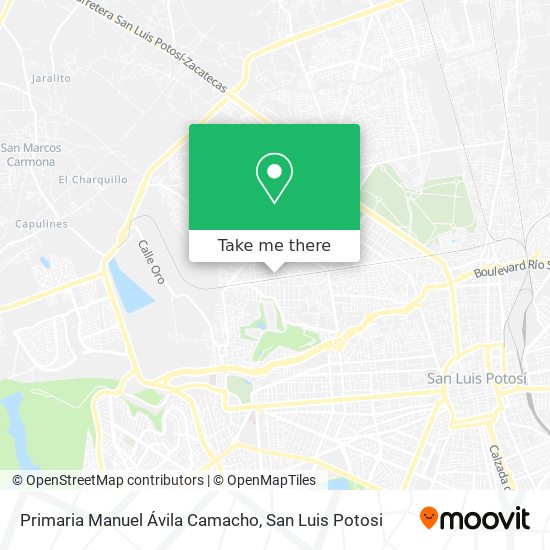 Mapa de Primaria Manuel Ávila Camacho
