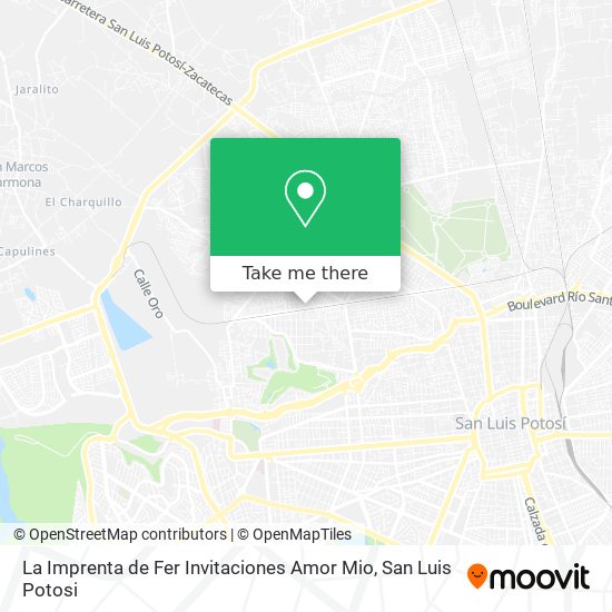 La Imprenta de Fer Invitaciones Amor Mio map
