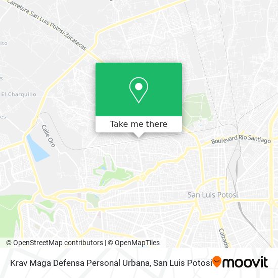 Krav Maga Defensa Personal Urbana map