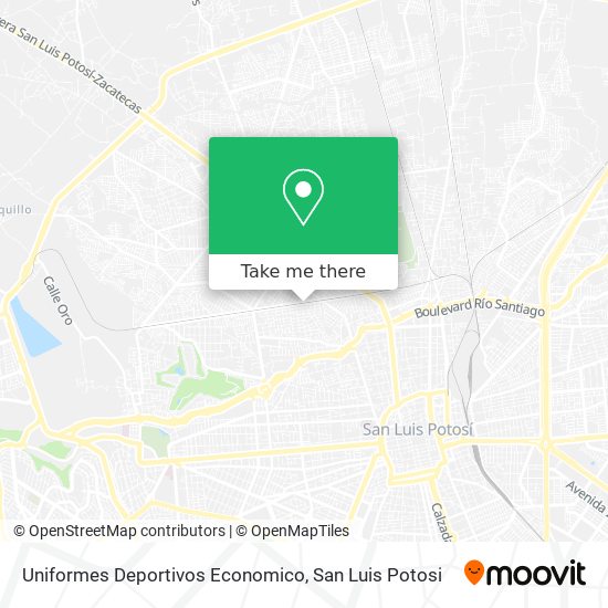 Mapa de Uniformes Deportivos Economico