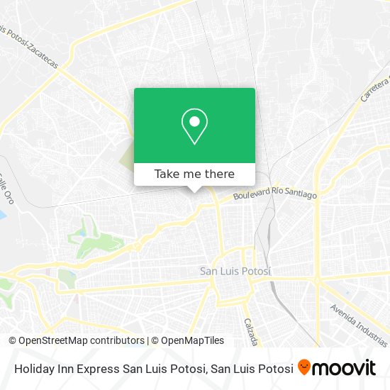 Mapa de Holiday Inn Express San Luis Potosi