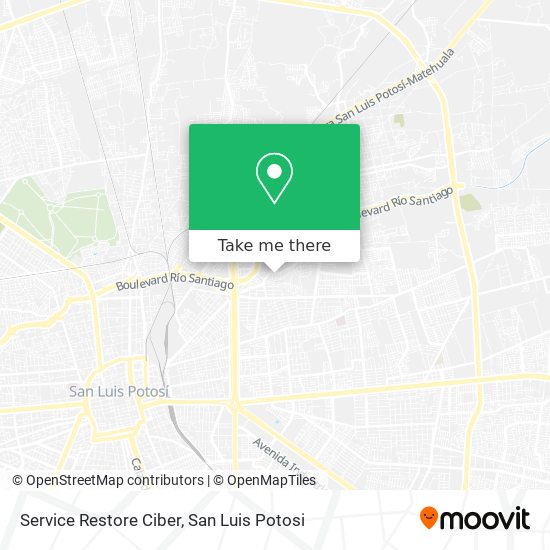 Service Restore Ciber map