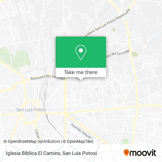 Mapa de Iglesia Bíblica El Camino