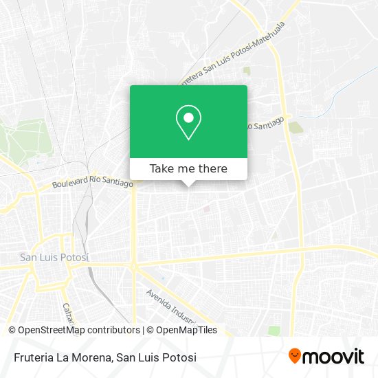 How to get to Fruteria La Morena in Soledad De Graciano Sánchez by Bus?