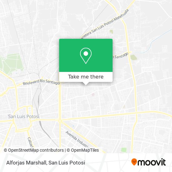 Alforjas Marshall map