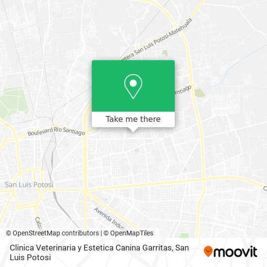 Mapa de Clinica Veterinaria y Estetica Canina Garritas