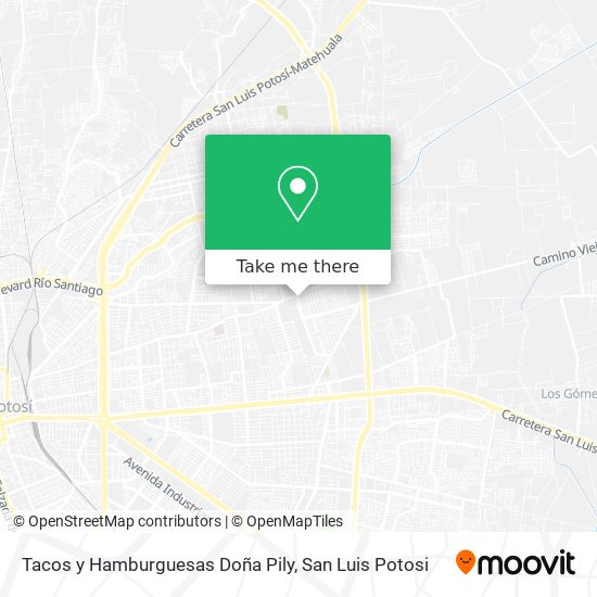 Mapa de Tacos y Hamburguesas Doña Pily