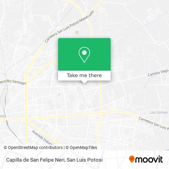 Mapa de Capilla de San Felipe Neri