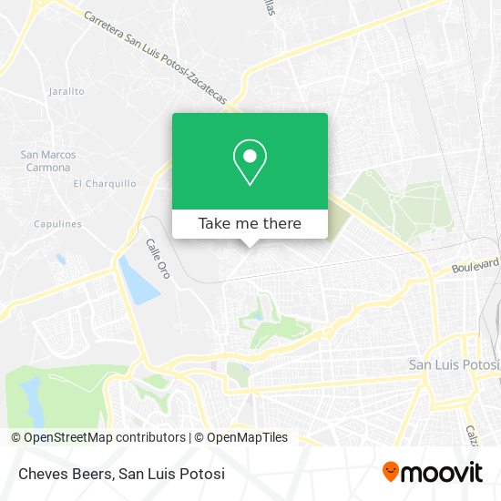 Cheves Beers map