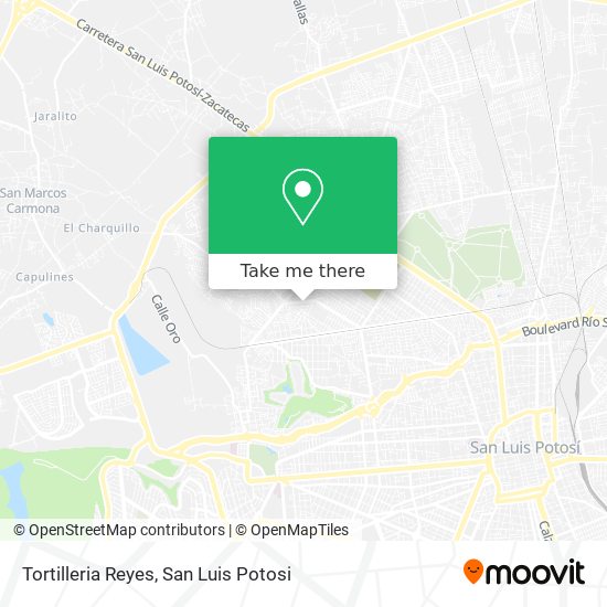 Tortilleria Reyes map