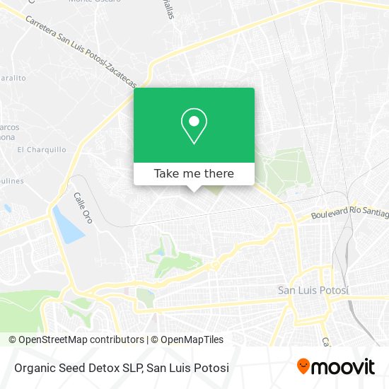 Organic Seed Detox SLP map