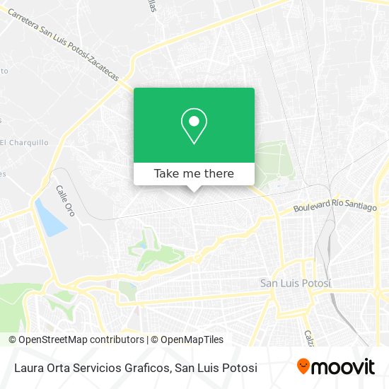 Laura Orta Servicios Graficos map