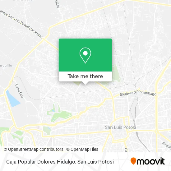Mapa de Caja Popular Dolores Hidalgo