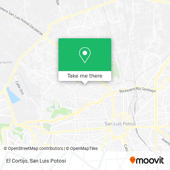 Mapa de El Cortijo