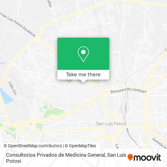 Consultorios Privados de Medicina General map
