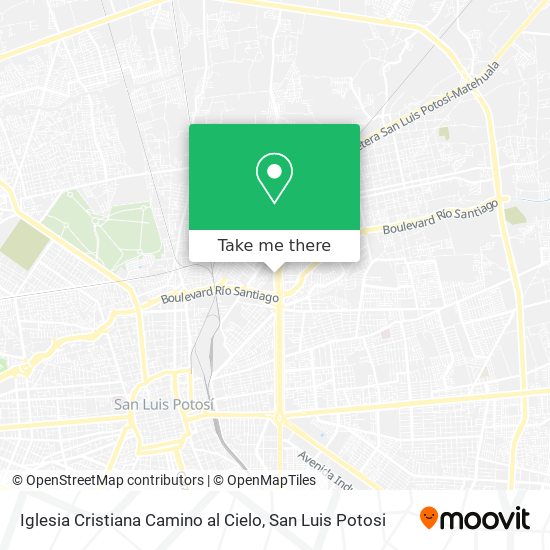 Mapa de Iglesia Cristiana Camino al Cielo
