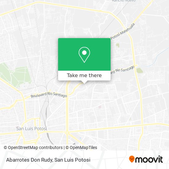 Abarrotes Don Rudy map