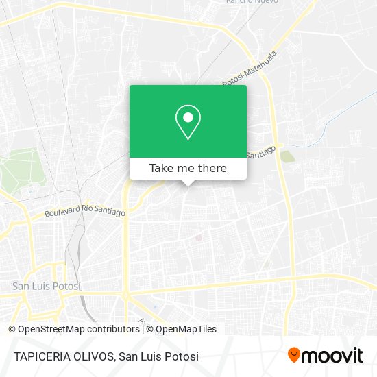 Mapa de TAPICERIA OLIVOS