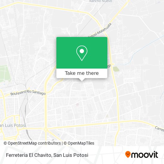 Ferreteria El Chavito map