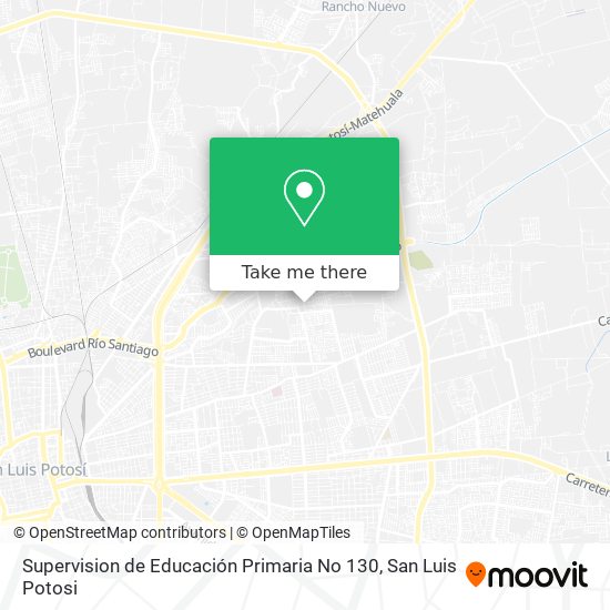 Mapa de Supervision de Educación Primaria No 130